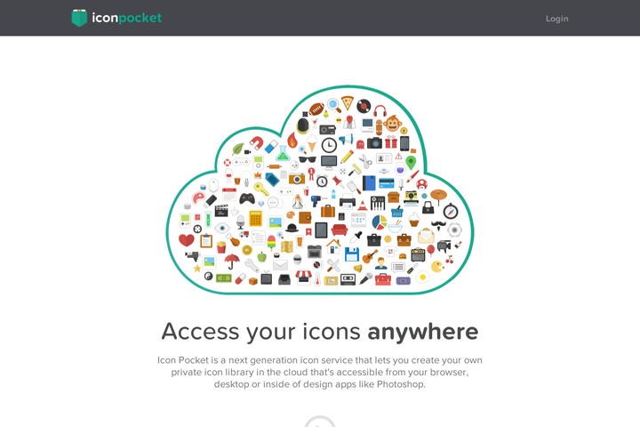 Icon Pocket website preview